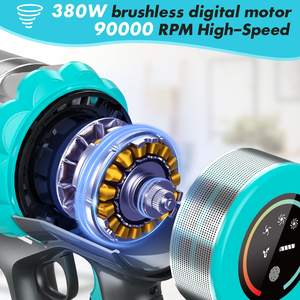 Proclean <span class=keywords><strong>2023</strong></span> nouveau dépoussiéreur à main sec ongles voiture <span class=keywords><strong>électrique</strong></span> sans fil lit aspirateur sans fil dépoussiéreur - Product Image 5