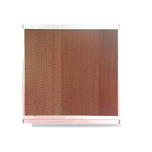 Panneau de refroidissement évaporatif 6090 7090 avec cadre en aluminium de haute qualité pour système d'élevage avicole (papier hydroélectrique) - Product Image 1