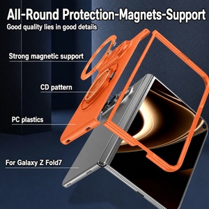 Coque de téléphone magnétique avec support rotatif à 360°, protection antichoc pour Samsung Galaxy Z Fold Series et iPhone Fold - Product Image 5