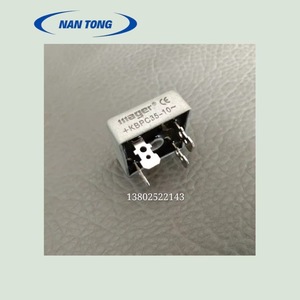สะพานวงจรเรียงกระแสหนานทง Kbpc35 10 แบบเจาะรูสำหรับชิ้นส่วนเครื่องพิมพ์ - Product Image 5