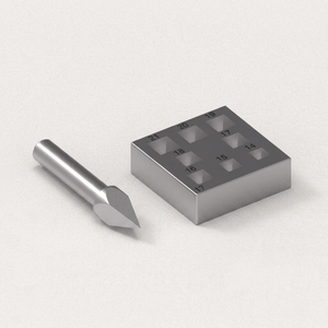 SUNTOOLS/STIPL 049F(IV) Bloque de Bisel Cuadrado de Acero, Herramienta Grande para Grabado de Joyería, Forma Irregular para Fabricación de Moldes DIY - Product Image 1