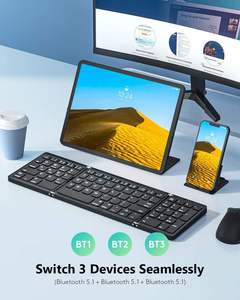 Mini Foldable <b>bluetooth</b> <b>Keyboard</b> Shipping to My Region Tastiera Pieghevole Portable Mini Wireless Folding <b>Keyboard</b> - Product Image 5