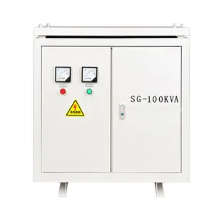 competitive transformer price 100kva 150kva 380v to 220v 50/60Hz Three phase Dry type isolation Transformer with high quality