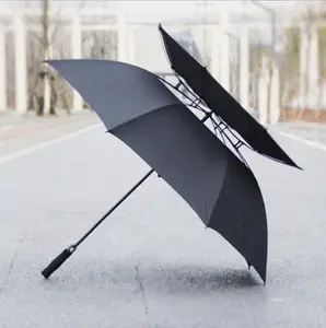 Paraplu Real Dubbeldeks Spot 30 "Grote Golf Auto Open Rechte Paraplu Reclame Paraplu Logo