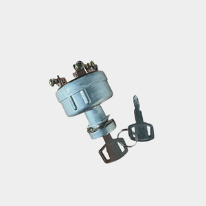 สวิตช์จุดระเบิด Jk418 12Vdc 3A พร้อมระบบอุ่นเครื่องยนต์ สำหรับรถยกและรถเกษตร - Product Image 1