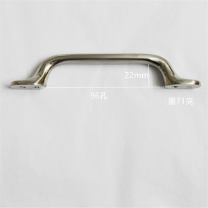 Tiradores de cajón ovalados de aleación de zinc GJ, níquel blanco, herrajes modernos para muebles, duraderos - Product Image 4