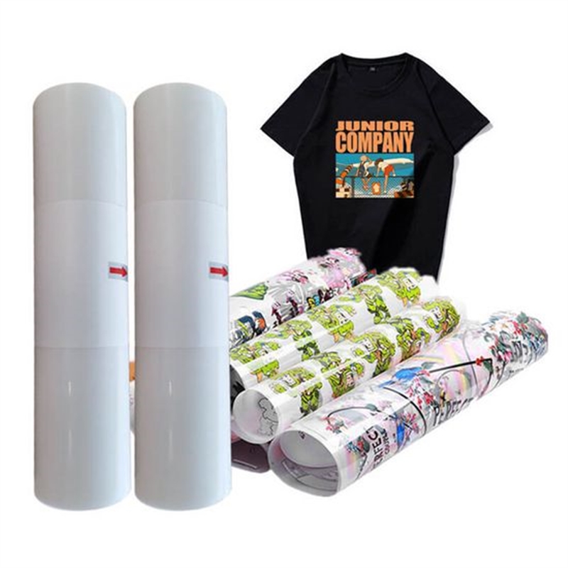 75um A3 Direct to Film Paper 30cmx100m 60m Matte Hot Peel Double Sided Transfer Paper & Film Direct to Film Printing