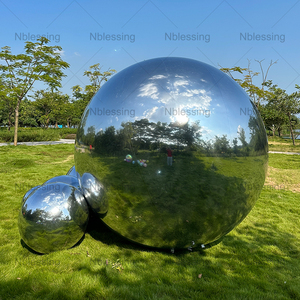 <b>Customized</b> Inflatable Mirror <b>Balloon</b> Pvc Ball for Event Decoration Big Shiny Balls Inflatable Mirrior Ball Inflatable Mirror Bal - Product Image 2