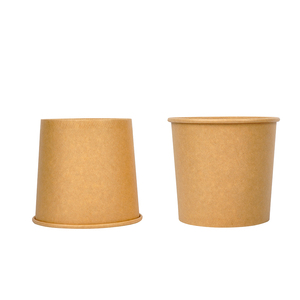 Nhà máy hàng loạt tùy chọn thông số kỹ thuật kraft giấy súp cup với tùy chỉnh in ấn cho nhà hàng súp - Product Image 6