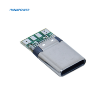 Type-c 2.0 Connecteur USB 24PIN Données de charge 4 cœurs Fiche mâle Type c