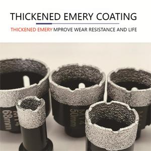 Chân không brazed <span class=keywords><strong>SDS</strong></span> <span class=keywords><strong>Adaptor</strong></span> trong điện khô bê tông kim cương tần số cao Máy hàn nề Hex Shank lõi khoan bit - Product Image 6