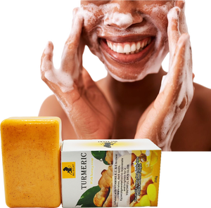Tùy chỉnh tự nhiên hữu cơ tốt nhất nghệ mặt rửa da làm trắng thanh Xà phòng thanh toán bù trừ nhược điểm sáng nghệ xà phòng - Product Image 1