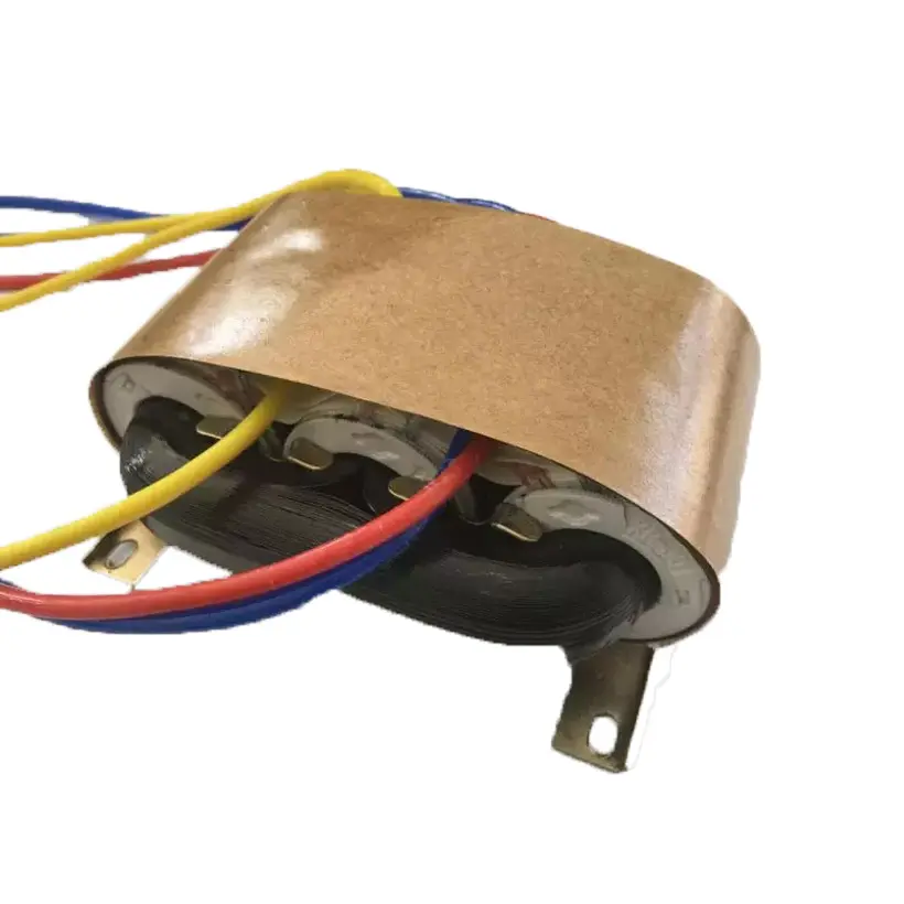 ISO bersertifikat 220v 12v tranformeeur toroidal flyback untuk 15kw konverter r inti winding transformer