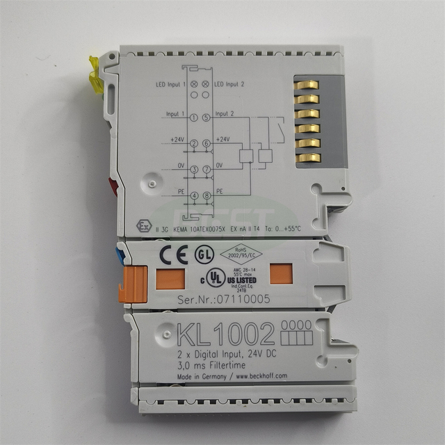 KL1002 Beckhoff Digital Input Remote I/O Module with EtherCAT Network
