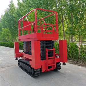 6 मीटर 8 मीटर 10 मीटर 12 मीटर इलेक्ट्रिक लिफ्टिंग वर्किंग प्लेटफॉर्म ने क्रॉलर कैंची लिफ्ट को ट्रैक किया - Product Image 2