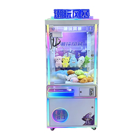 Tianxing Grand Distributeur Commercial Multifonctionnel avec Accepteur de Billets, Griffe à Peluches, Poussoir de Pièces et Fonctions de Jeu d'Arcade, Prise US