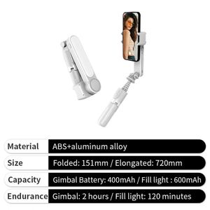 Estabilizador de Gimbal para Teléfono Móvil con Logotipo Personalizado, Gimbal de Bolsillo con Control Remoto Inalámbrico y Luz - Product Image 4