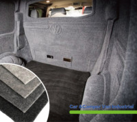 Rouleaux de tissu non tissé en polyester de 2 mm |   Matériaux de revêtement intérieur automobile |   Feutre aiguilleté pour véhicule