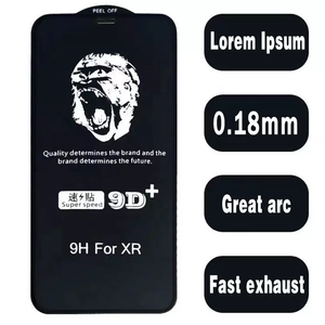 9D + <span class=keywords><strong>Gorilla</strong></span> ultra Thin 0,18 Protector de pantalla de arco grande Vidrio templado de escape extremo para <span class=keywords><strong>iPhone</strong></span> 17 16 14 13 Pro Max 12 Pro <span class=keywords><strong>11</strong></span> - Product Image 1