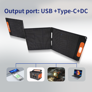Großhandel Tragbare Faltbare Solarmodule <span class=keywords><strong>60W</strong></span> & 200W Nachhaltige Energie <span class=keywords><strong>Solar</strong></span> Falttaschen für Camping Photovoltaik-<span class=keywords><strong>Panel</strong></span> - Product Image 4