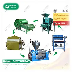 Patent Design Cooking Seeds Sunflower Sesame Oil Making Machine for Pressing Processing Peanuts,Soybean,Groundnut,Mustard (TNW)