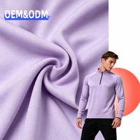 OEM ODM Tissu jersey poly extensible et anti-déchirure pour vêtements de maternité, tenues décontractées quotidiennes, chemises de nuit et articles de mise en forme