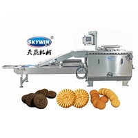 Machine automatique pour la fabrication de biscuits craquelins, petite machine à biscuits