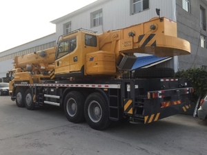 Qy50kd 50 טון הידראולי מנופי משאית ניידת בניית משאבת מנוע הילוכים-ליבה בשוק אלג 'ריה - Product Image 6