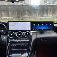 Modèles Mercedes-Benz Série GLC/Classe C 2015-2020 (W205/253) Système Android DSP GPS Écran tactile 25,6 pouces Double 2400*900