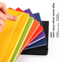 Carnet de notes A6 à couverture rigide, cadeau promotionnel, logo personnalisable imprimé, ensemble cadeau écologique portable