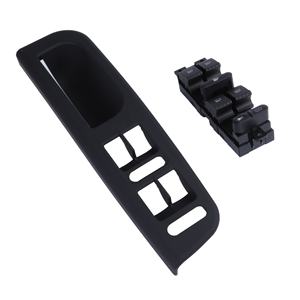 Interruptor principal de ventana y embellecedor de bisel de panel negro 1J4959857D 3B1867171E para VW <span class=keywords><strong>Golf</strong></span> Jetta Passat 1999-2004 - Product Image 3
