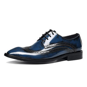 Chaussures Oxford pour hommes de haute qualité, à lacets, bout pointu, en cuir, avec soutien de la voûte plantaire, imperméables, respirantes, élégantes et formelles - Product Image 6