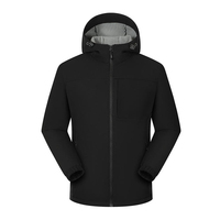 Veste de randonnée imperméable coupe-vent chaude et humide Logo personnalisé Veste de sport décontractée Coupe-vent Veste d'extérieur