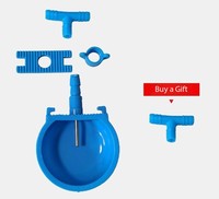 Conteneur en plastique pour animaux de compagnie, mangeoire pour oiseaux, bouteille d'eau, bol pour lapin, support pour petits animaux, étanche IPX5, utilisation en extérieur
