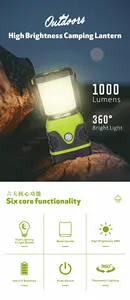Howlighting nuovo marchio portatile ad alta luminosità luci da campeggio per campeggio all'ingrosso forniture multifunzione lanterne da campeggio