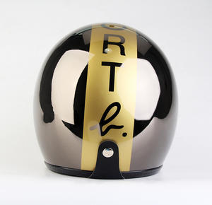 Casque ouvert unisexe DOT 3/4, nouveau casque de moto en ABS chromé ou électroplaqué pour toutes les saisons - Product Image 6