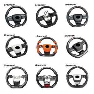 Para el nuevo volante de fibra de carbono deportivo de fondo plano Crown Highlander <span class=keywords><strong>Sienna</strong></span> Gravia de Toyota, actualización y personalización - Product Image 6