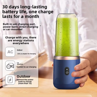 Draagbare 400Ml Usb Power Home Juicer Machine Kleine Sap Cup Multi-Functioneel Voor Fruit Groenten Blender Fles Elektrisch