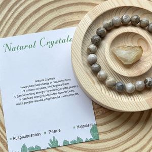 Natural Stone Bracelet Colorful <b>Glass</b> Beaded Business Prosperity Professional White Label Trade Assurance - Product Image 1