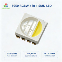 Chip LED Smd RGBW 4-in-1 5050 Kecerahan Tinggi untuk Lampu Strip RGBW Fotografi & Pencahayaan Suasana