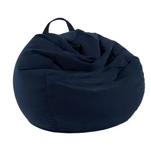 NOVA Modern Living Room Chairs Soft Giant Foam Bean Bag Shredded Foam Baby Bean Bag Mini Sofas Seat Covers