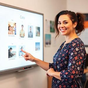 Tableau blanc <span class=keywords><strong>interactif</strong></span> LED 75 pouces LCD Résolution 4K 40 points tactiles IR 16:9 Tableau <span class=keywords><strong>interactif</strong></span> tout-en-un Éducation <span class=keywords><strong>Formation</strong></span> 1 - Product Image 2