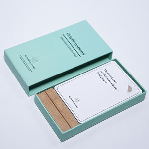 Stampa personalizzata di salute mentale ispiratore consapevolezza positiva cura di sé carte di affermazione personalizzate mazzo con supporto - Product Image 5