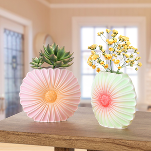 Moderno fai da te sogliola <span class=keywords><strong>in</strong></span> gesso ornamento di gesso stampi creativi 3D vaso di girasole Silicone resina stampo piante <span class=keywords><strong>vasi</strong></span> da fiori - Product Image 4