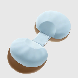 Oreiller <span class=keywords><strong>de</strong></span> maternité YUE RISE en mousse à mémoire <span class=keywords><strong>de</strong></span> forme ajustable en forme <span class=keywords><strong>de</strong></span> coquille, soutien complet du corps, oreiller <span class=keywords><strong>de</strong></span> <span class=keywords><strong>grossesse</strong></span> pour les dormeurs latéraux, soulagement des douleurs aux jambes - Product Image 5