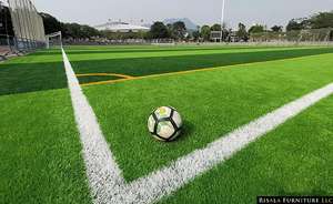 Çin fabrika profesyonel yapay futbol çimi alan futbol kafes sentetik çim futbol sahası futbol sahası - Product Image 4