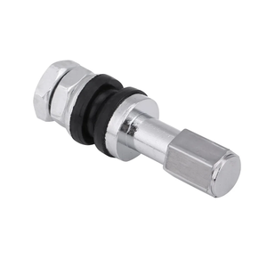 Moto de tige de <span class=keywords><strong>valve</strong></span> de pneu TR43E chromée en alliage de Zinc En Métal valves de pneu <span class=keywords><strong>Tubeless</strong></span> - Product Image 1
