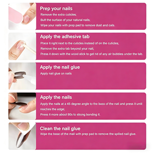 <span class=keywords><strong>Uñas</strong></span> Acrílicas Reutilizables Hechas a Mano, Color Rosa Almendra Mediano <span class=keywords><strong>con</strong></span> Efecto Ombre, Decoración de <span class=keywords><strong>Flores</strong></span> en Relieve 3D, Perlas y Lámina Dorada - Product Image 6