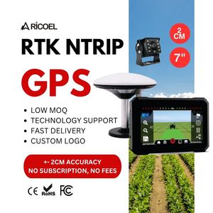 RICOEL 7 pouces IP65 Écran tactile étanche Android <span class=keywords><strong>GPS</strong></span> RTK Ntrip GNSS Caméra de navigation pour tracteur <span class=keywords><strong>Guidage</strong></span> agricole Carte mondiale 8 cœurs 4 Go - Product Image 1