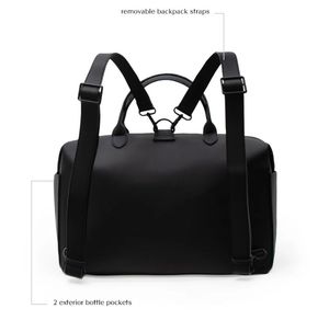 Mini <span class=keywords><strong>sac</strong></span> multifonctionnel de luxe personnalisé pour maman <span class=keywords><strong>sac</strong></span> de voyage portable pour bébé <span class=keywords><strong>sac</strong></span> à <span class=keywords><strong>dos</strong></span> en cuir pour couches - Product Image 2
